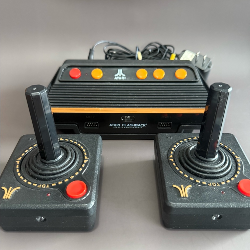 Atari Flashback Black Console with Joysticks